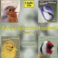 Cover Unsere heimische Vogelwelt (4CDs)
