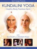 Cover Kundalini Yoga - Healthy Body Fearless Spirit (DVD)